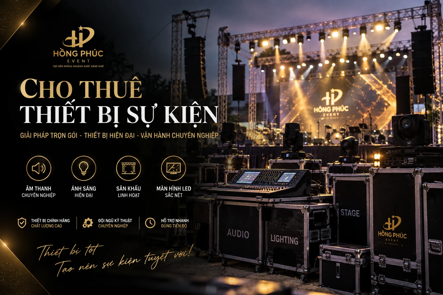 Cho thuê thiết bị sự kiện