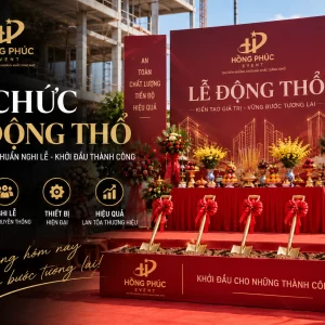 Tổ chức lễ động thổ
