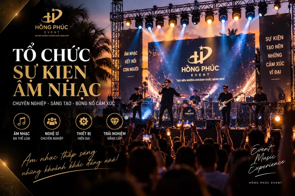 Tổ chức sự kiện âm nhạc
