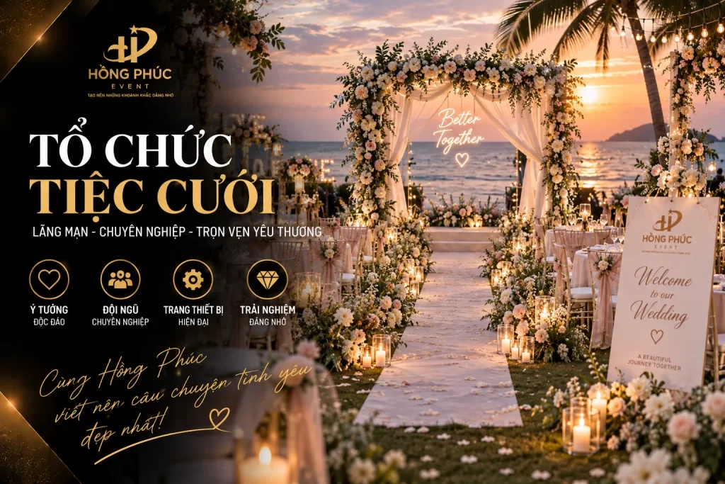 Tổ chức tiệc cưới